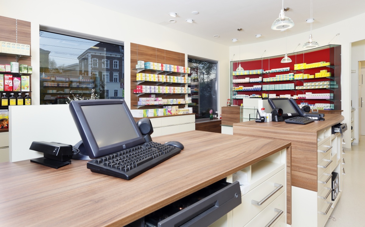 Rotunden Apotheke Wien Klinger Apothekenbau